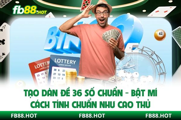 Tạo Dàn Đề 36 Số Chuẩn - Bật Mí Cách Tính Chuẩn Như Cao Thủ